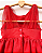 Vestido infantil - Explosão de glitter Vermelho - Imagem 4