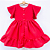Vestido infantil vermelho meu natal - Imagem 2