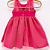 Vestido infantil - Explosão de glitter rosa pink - Imagem 2