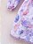 Vestido infantil Coleção de inverno Um Sonho - Borboleta no céu lilas - Imagem 3