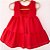 Vestido infantil Coleção Alegria - Charlotte vermelho - Imagem 2