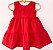 Vestido infantil Coleção Alegria - Charlotte vermelho - Imagem 1