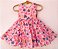 Vestido infantil Coleção Alegria - Infinitos corações - Imagem 1