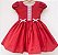 Vestido Infantil Pureza - Vermelho - Imagem 1