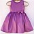 Vestido infantil Sonho de princesa - Roxo - Imagem 1