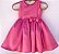 Vestido infantil Sonho de princesa - Rosa - Imagem 1