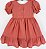 Vestido infantil Coleção de inverno Abraço - Abraço terracota - Imagem 2