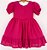 Vestido infantil Coleção de inverno Abraço - Abraço pink - Imagem 1