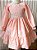Vestido infantil Coleção de inverno Abraço - Aconchego Rosa - Imagem 3