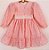 Vestido infantil Coleção de inverno Abraço - Aconchego Rosa - Imagem 2