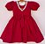 Vestido infantil Coleção Colorê - Vermelho cor de natal - Imagem 2