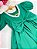 Vestido infantil Coleção Colorê - Verde cor de natal - Imagem 4