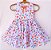 Vestido infantil Coleção Colorê - Cores do mar - Imagem 1