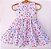 Vestido infantil Coleção Colorê - Cores do mar - Imagem 2