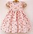 Vestido infantil Coleção Colorê - Charlotte com joaninha - Imagem 1