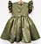 Vestido infantil Coleção Colorê - Verde Oliva - Imagem 2