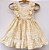 Vestido infantil Coleção Colorê - Coloriu margaridas amarelo - Imagem 2