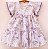 Vestido infantil Coleção Como Criança - Infância com as fadas lilás - Imagem 2