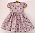 Vestido infantil Coleção Como Criança - Coração de onça - Imagem 1