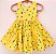Vestido infantil Coleção Como Criança - Brasilidade para copa - Imagem 1