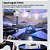 Projetor Touyinger Q9A 7000 Lumens Com Espelhamento Bluetooth Wifi - Imagem 3