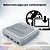 Super Console X 40.000 Jogos Retrô GBA PSP PS1 N64 NDS ATARI Com cartão Micro SD de 128GB - Imagem 3