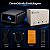 Projetor Touyinger Q13W 3800 ANSI Lumens Android 15 Bluetooth 5 Wifi 6 Ótica Selada - Imagem 9
