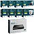 KIT Comercial 1 Un Gravador NVR1008H-8MP + 4 Un Câmera Externa C340 4MP + 4 Un Câmera Interna C440I 4MP - Imagem 2