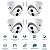 KIT 4 Câmeras IP Internas TP-Link VIGI C430I 3MP Com Infravermelho (Lente 2,8MM) TURRET TPN0395 - Imagem 1