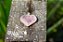 Colar Pingente em Coração Quartzo Rosa a Pedra do Amor - Imagem 9