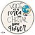Placa/Quadro Decorativo Você tem força para chegar aonde quiser - Circular - Imagem 1