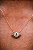 Conjunto Colar e Brinco Olho Grego Cravejado em Zirconia - Imagem 4