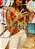 Saída de praia Girassol  – Modelo Kimono - Imagem 4