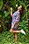 Vestido Rosa Alegria em Suplex - Modelo Kimono - Imagem 5