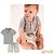 Conjunto de camisa polo e bermuda Luc.boo Baby blk23K - Imagem 2