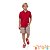 Conjunto polo em piquet e bermuda em sarja apapelada Onda Marinha blk23k - Imagem 1
