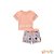 Conjunto de Blusa Boxy em Meia Malha e Shorts em Nylon Infanti - Imagem 5