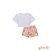 Conjunto de blusa boxy over em malha fresh e shorts saia em molecotton Kukiê blk23k - Imagem 5