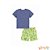Conjunto de camiseta e bermuda de sarja Luc.boo blk23k - Imagem 4
