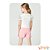 Conjunto de blusa boxy em canelado capri e tule e shorts em molevisco Infanti - Imagem 4