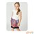 Conjunto de Blusa Boxy em Cotton e Saia em Super Cetim Infanti - Imagem 2