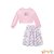 Conjunto de blusa boxy comfy e saia midi Infanti - Imagem 2