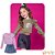 Conjunto de blusa boxy e shorts saia em malha Kukiê BLK24 - Imagem 1