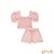Conjunto de blusa boxy e shorts em viscose linen Princess by Infanti - Imagem 2