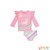 Conjunto de blusa e calcinha em malha com proteção UV 50+ Kukie Beachwear - Imagem 4
