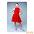 Vestido godê tule L2M Girls vermelho - Imagem 12