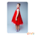 Vestido godê tule L2M Girls vermelho - Imagem 5