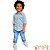 Conjunto Camisa Azul Claro e Calça Jeans Opera Kids - BLK21 - Imagem 1