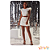 Conjunto de blusa cropped e shorts saia Vic&Vicky - Imagem 4