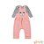 Conjunto de jardineira urso e blusa meia malha baby By Gus baby blk23k - Imagem 2